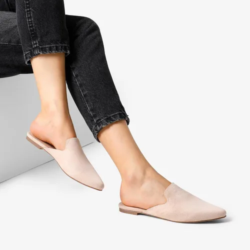 Vista 7 de DREAM PAIRS Mocasines planos sin espalda con punta puntiaguda para mujer