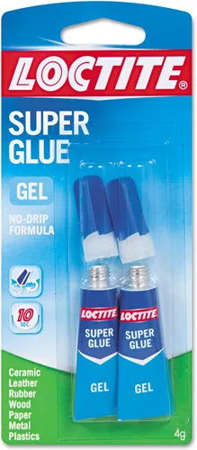 Vista 3 de Loctite 1255800 Super Glue Gel.07 oz. Tubo, paquete de 2