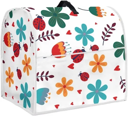 Vista 24 de Kitchen Aid - Funda acolchada para batidora de pie, se adapta a todos los modelos de cabezal inclinable y elevador de tazón, tela de poliéster suave