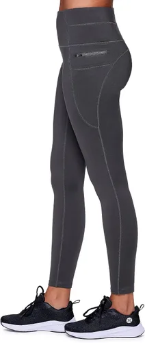 Vista 5 de RBX Leggings de forro polar para mujer con bolsillos con cremallera
