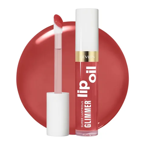 Vista 17 de REVLON Aceite labial Super Lustrous Glimmer 010 Wined Down, 0.13 fl oz 010 Vined Down