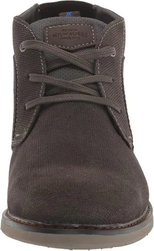 Vista 2 de Nunn Bush Otto - Botas Chukka de piel ligera y resistente al agua con puntera lisa para hombre
