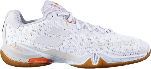 Vista 3 de Babolat Shadow Tour - Zapatos de bádminton para hombre blancogris claro