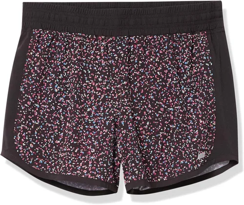 Vista 6 de Tienda Essentials Pantalón corto de correr tejido elástico de 4 pulgadas para mujer