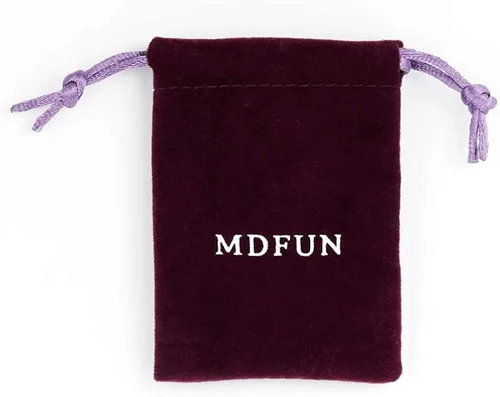 Vista 6 de MDFUN - anillo de compromiso para mujer con circonia cúbica chapado en oro blanco de 18 quilates