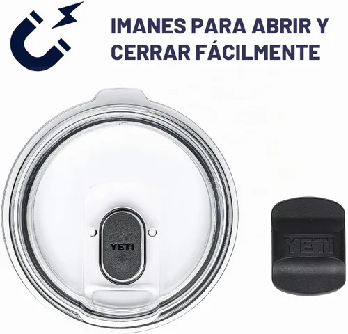 Vista 6 de Yeti Rambler Vaso corto de 10 onzas con aislamiento térmico al vacío, de acero inoxidable, con tapa MagSlider Verde mar