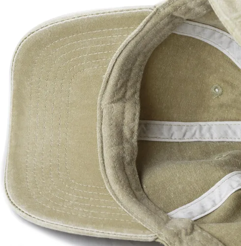 Vista 5 de The Hat Depot 100% Cotton Pigment Dyed Low Profile Dad Hat Six Panel Cap