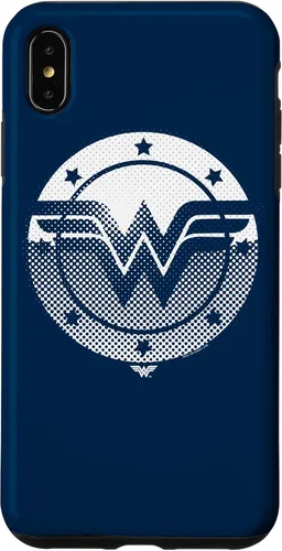 Vista 11 de Wonder Woman Funda con logotipo de escudo de medio tono para iPhone 17