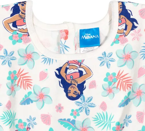 Vista 3 de Disney Princesa Moana Mulan Ariel Cenicienta Belle Mameluco infantil a niño grande