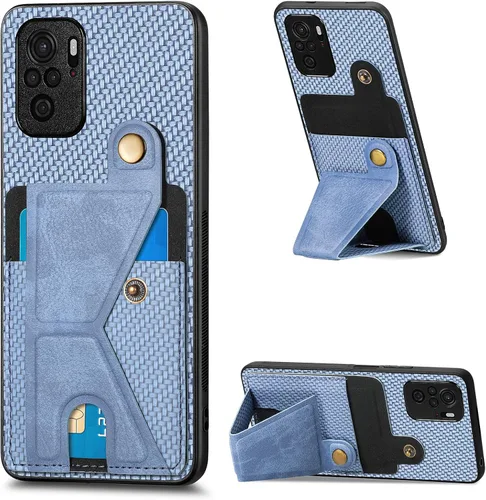 Vista 127 de Funda para Oppo K10x / OnePlus Nord CE 2 Lite 5G Funda para Realme 9 5G / 9 Pro / Q5 / V25 Funda de piel sintética con ranuras para tarjetas