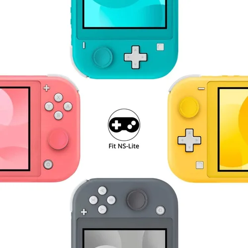 Vista 4 de Ferkurn Joystick - Tapa de repuesto para el pulgar para Switch Joy-con Switch OLED y Switch Lite, Joycon Grip Button Stick Cover Switch Controller