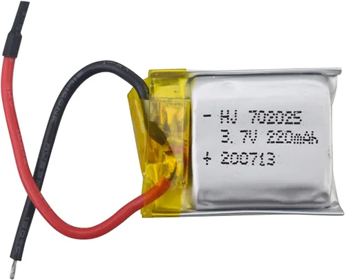 Vista 5 de sea jump 2 unids 3.7 V 220 mAh batería de litio para HS190 901HS 901S 901H X300C LF606 SG800 S9 SYMA S107 S107G S108G S109G mini Quadcopter