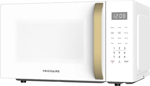 Vista 9 de FRIGIDAIRE Microondas retro de 1.05 pies cúbicos, oro blanco