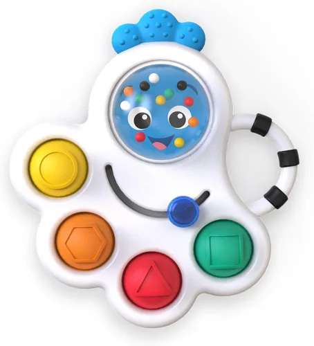 Vista 17 de Baby Einstein Ocean Explorers Neptune's Busy Bubbles - Juguete de actividad sensorial con luces interactivas y música, a partir de 3 meses Burbujas