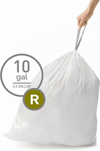 Vista 2 de Simplehuman Code C Bolsas de basura con cordón ajustable