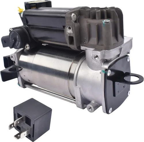 Vista 5 de Bomba de Compresor de Suspensión Neumática Airmatic Compatible con 2000-2009 Mercedes Benz W220 W211 W219 S211 2113200304