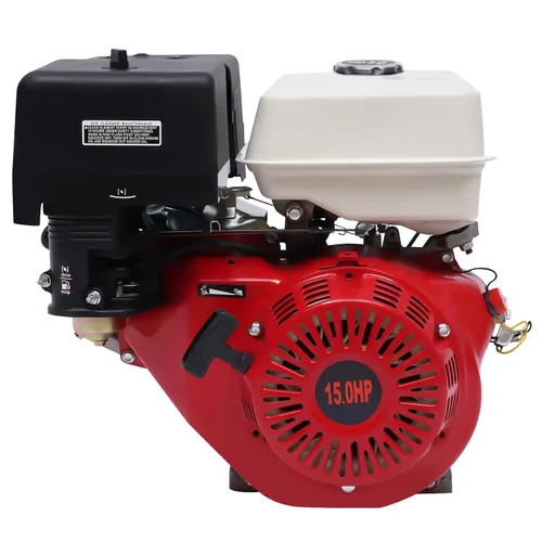 Vista 11 de Motor de Gasolina, Motor de Go Kart de 4 Tiempos 6.5 HP, Motor de Gasolina de Un Cilindro Refrigerado por Aire para Honda GX160 OHV Arranque Manual