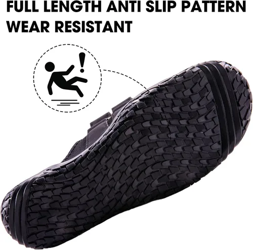 Vista 3 de MANUEKLEAR - Zapatos de levantamiento de pesas para hombres y mujeres, zapatos de levantamiento de pesas para levantamiento de pesas, zapatos