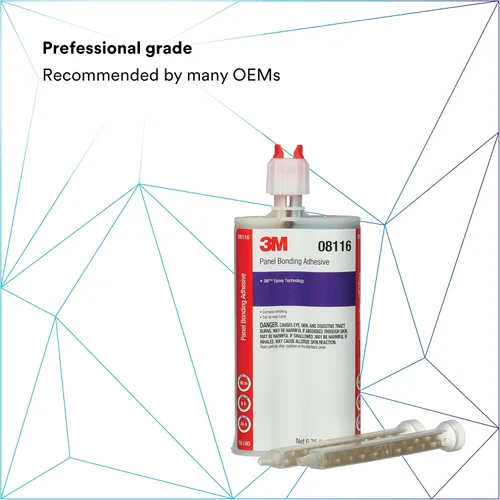 Vista 10 de 3M 08116 cartucho adhesivo para unión de paneles - 200 ml Negro