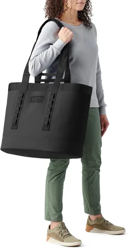 Vista 7 de YETI Camino 50 Carryall con divisores internos, utilidad multiusos, bolsa de mano para barco y playa, duradera, impermeable