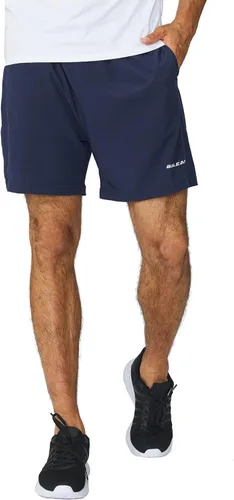 Vista 9 de baleaf Pantalones cortos deportivos de running y entrenamiento de 5 pulgadas para hombre, ligeros con bolsillo con cremallera