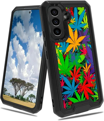 Vista 75 de Funda para Samsung S23 FE Funda Galaxy S23 FE 2 en 1 PC duro de doble capa TPU suave a prueba de golpes Funda protectora para Samsung Galaxy S23 FE