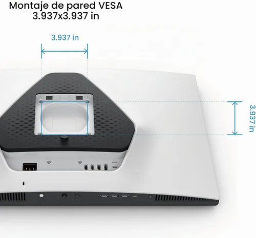 Vista 3 de BenQ MOBIUZ EX271U 27" 4K eARC 165Hz 1ms DP 1.4 HDMI 2.1 65W USB-C Gaming