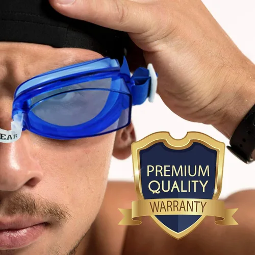 Vista 6 de Water Gear Gafas antivaho sin fugas, diadema dividida ajustable, protección UV, lente gran angular