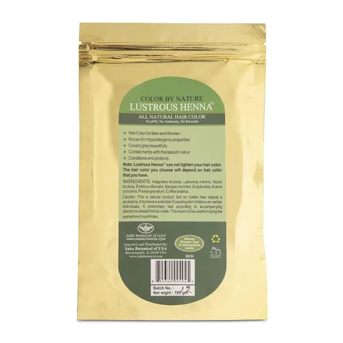 Vista 2 de Red Color by Nature Henna lustrosa 3.53 oz