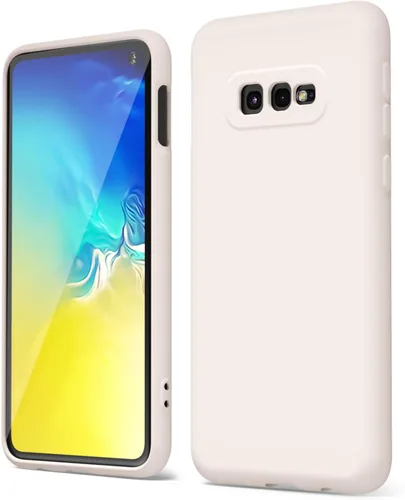 Vista 482 de oakxco Funda para teléfono Samsung Galaxy S8 de silicona líquida, delgada y fina de gel de goma suave TPU cubierta protectora simple llana
