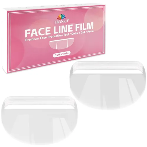 Vista 7 de EBANKU 50 viseras de ducha de microblading, protector de pestañas y cejas, protector de gafas de ducha, protector de cejas, cubierta facial