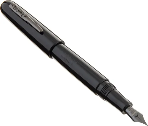 Vista 27 de Pluma estilográfica Conklin All American en negro – Punta ancha, diseño audaz y calidad premium – Regalo ideal para profesionales y entusiastas