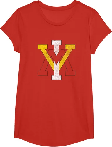 Vista 5 de Virginia Military Institute VMI Keydets - Camiseta primaria envejecida, Rojo