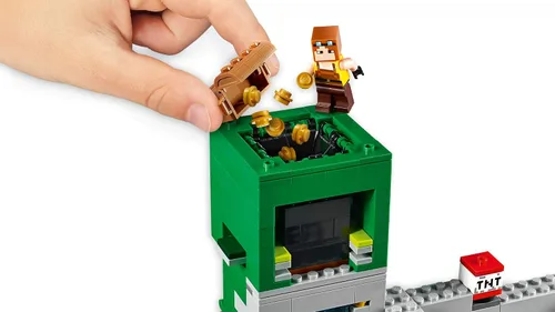 Vista 6 de LEGO Minecraft The Creeper Mine 21155 - Juego de construcción (834 piezas)