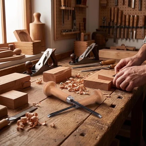 Vista 3 de Juego de cincel y gubia para tallar madera, herramientas manuales compactas para carpintería, escultura y proyectos de manualidades de bricolaje