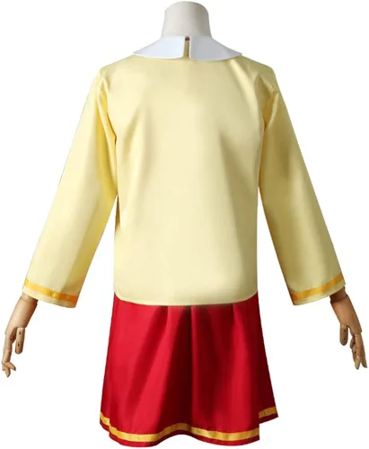 Vista 4 de Disfraz de anime para cosplay de Halloween vestido de uniforme