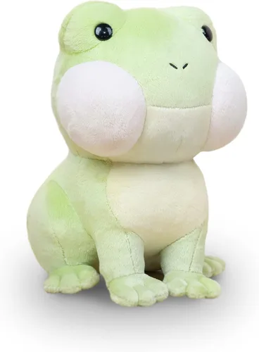 Vista 2 de Bellzi Rana – Lindo juguete de peluche – Adorable juguete de rana suave peluche y regalos – Regalo perfecto para todas las edades – Rana