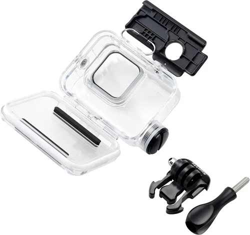Vista 8 de Suptig Funda impermeable, funda subacuática, funda protectora de buceo compatible con GoPro Hero 13, 12, 11, 10, 9, negro, impermeable, 164 pies