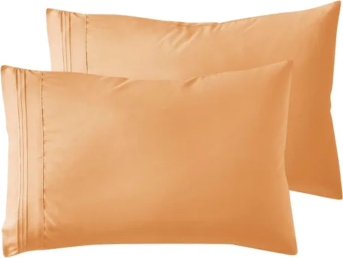 Vista 121 de Nestl - Juego de 2 fundas de almohada de microfibra azul playa tamaño Queen, 20 x 30 pulgadas