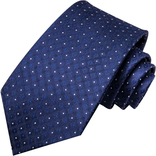 Vista 111 de Hi-Tie Corbata clásica de cachemira para hombre con pañuelo y gemelos a cuadros
