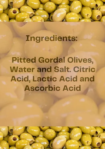 Vista 3 de Losada - Aceitunas Gordal sin hueso Losada de España (135.80 oz/8 libras 8 oz)