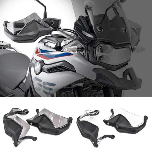 Vista 2 de Parabrisas de motocicleta compatible con BMW F750GS F850GS 2018-2020 protector de mano protector de mano para parabrisas F 750 GS F 850 GS 2018 2019