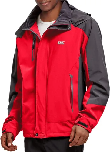 Vista 8 de Diamond Candy - Chamarra impermeable de Softshell con capucha para hombre. Negro