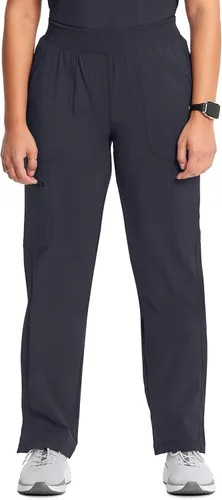 Vista 10 de Cherokee Infinity - Pantalón médico para mujer, tiro medio, pierna cónica Negro