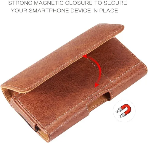 Vista 2 de Soporte para teléfono con textura gruesa de 6.5 pulgadas con clip para cinturón para Samsung Galaxy S21 S20 Ultra, S21+, S20 FE, S20+, Note 20, Note
