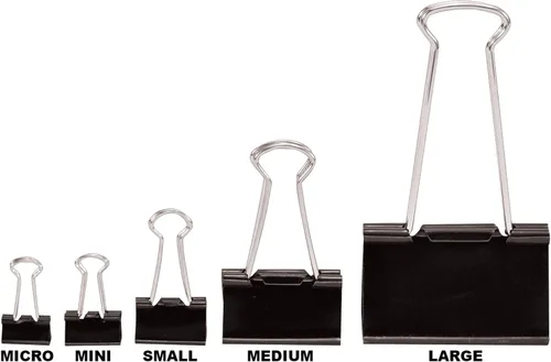 Vista 2 de Office Depot (R) Clips para carpeta, pequeños, 34 pulgadas, paquete de 144 (12 cajas de 12 clips)