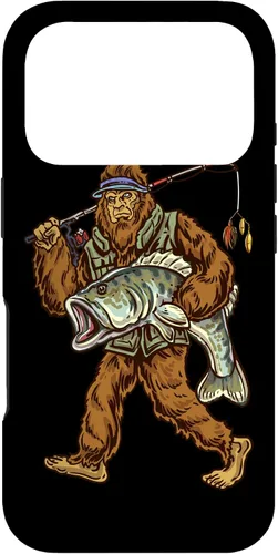 Vista 30 de Largemouth Bass Fishing Bigfoot Fisherman Case for iPhone 17