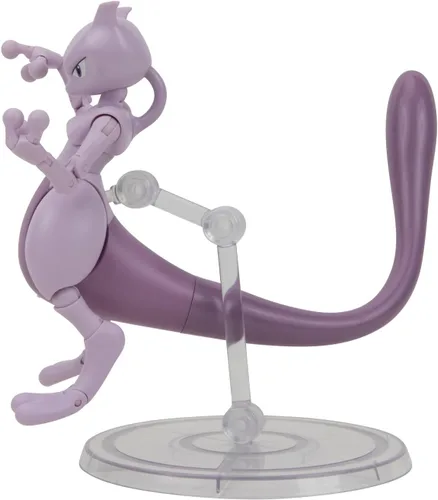 Vista 4 de Pokémon Select Mewtwo - Figura súper articulada de 6 pulgadas con más de 15 puntos de articulación