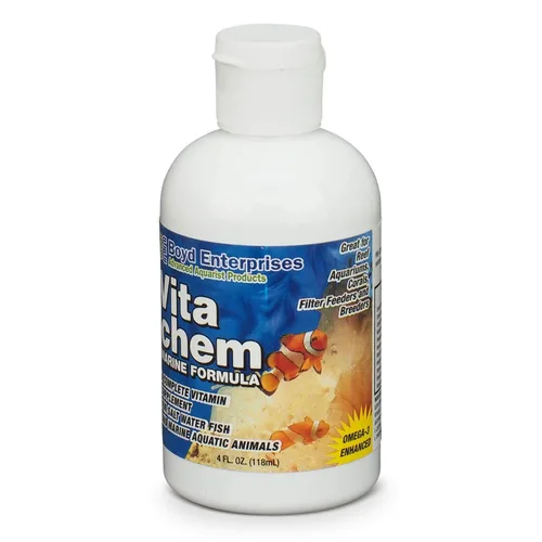 Vista 5 de Boyd Enterprises ABE16707 Marine Vitachem para acuario, 4 onzas