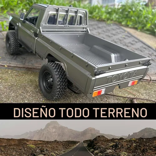 Vista 6 de HLSFWDRIVE 1/12 RC Crawler MN82 PRO RC Truck Off Road Land Cruiser
